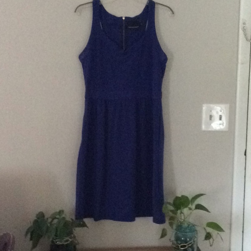 Cynthia Rowley size large blue dress